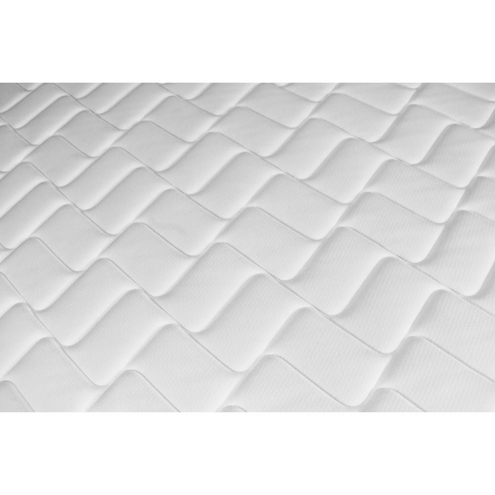Materasso matrimoniale Palladio con bordo grigio 180x200x25 H cm. in schiuma poliuretanica e memory non sfoderabile