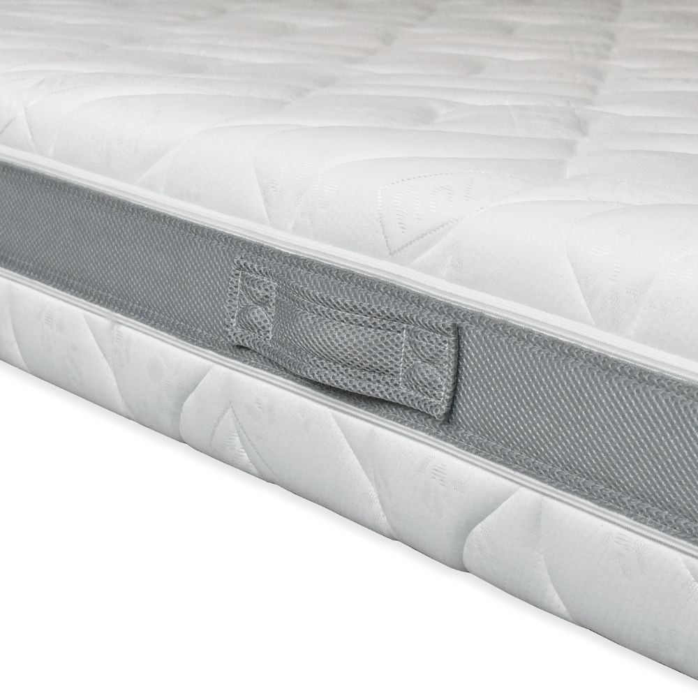 Materasso singolo Supermemory25 con strato in memory foam 90x190x H 23cm. sfoderabile