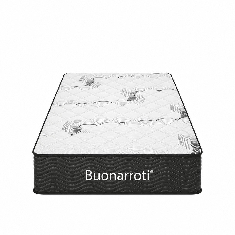 Materasso singolo Tarico 80x190x22.3 H cm. con molle insacchettate e strato in memory foam