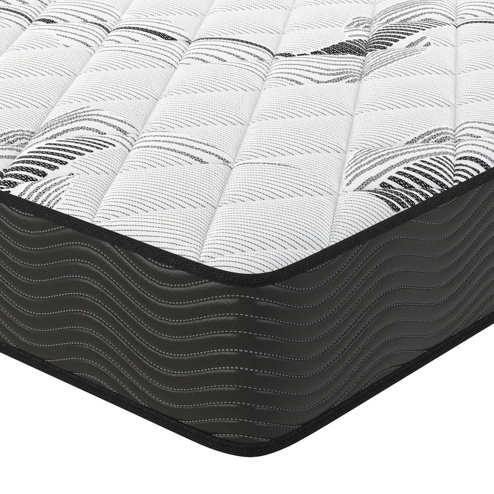 Materasso singolo Tarico 90x190x22.3 H cm. con molle insacchettate e strato in memory foam