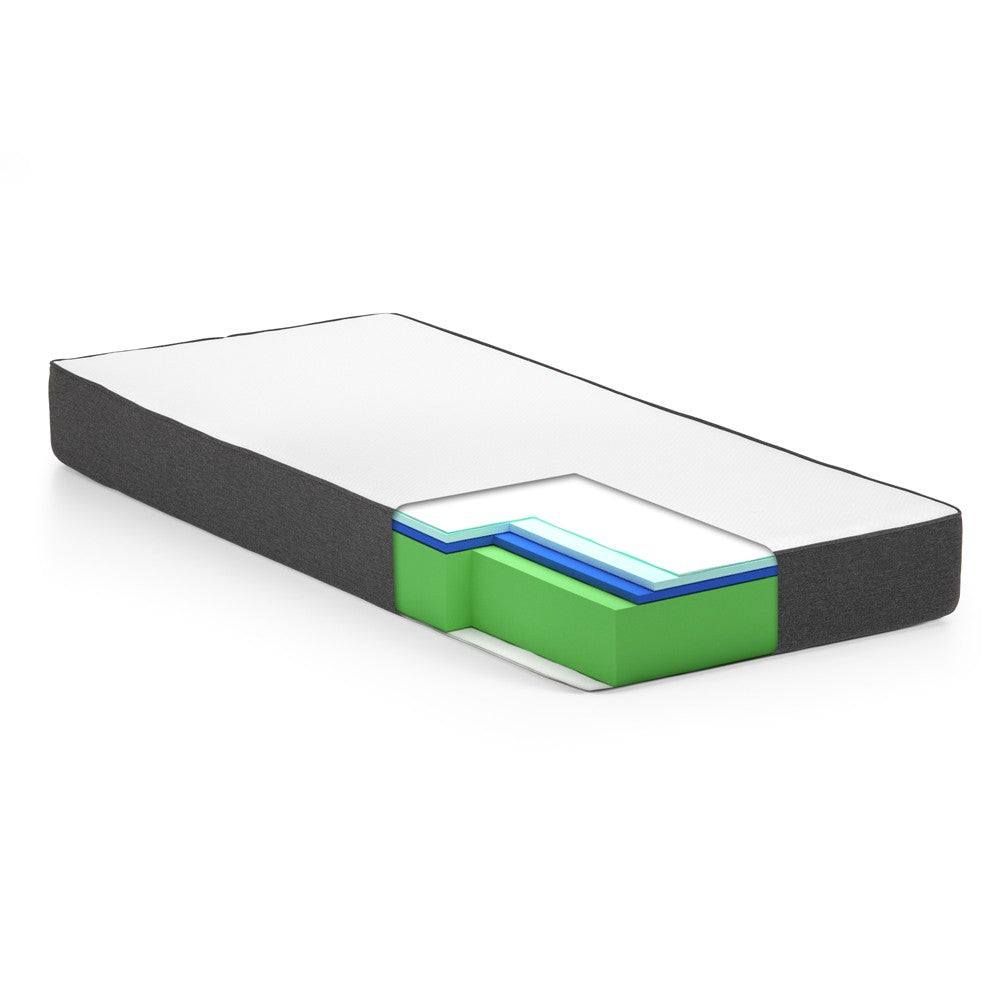 Materasso una piazza e mezza Ittrio memory Foam 120x190x24h tessuto antibatterico