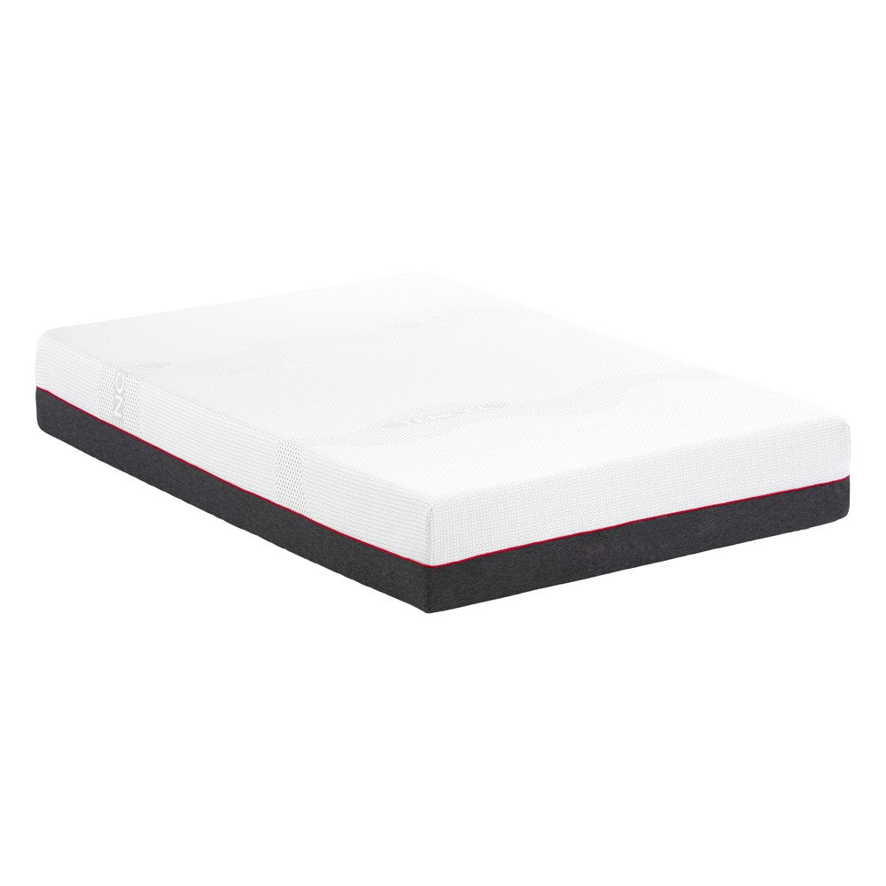 Materasso una piazza e mezza Olmio memory foam 120x190x25h tessuto antibatterico sfoderabile
