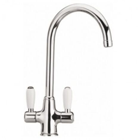 Rubinetto da cucina Paini 84CR544 cromato comandi ceramica