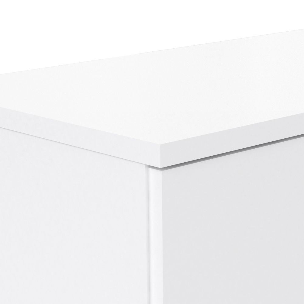 Mobile multiuso Lucio 2 ante H 120cm. colore bianco