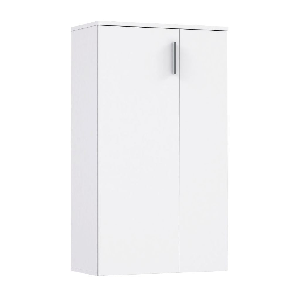 Mobile multiuso Lucio 2 ante H 120cm. colore bianco