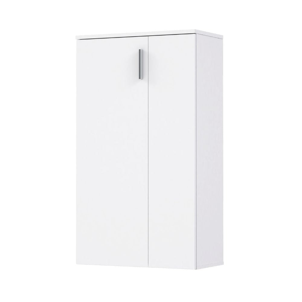 Mobile multiuso Lucio 2 ante H 120cm. colore bianco