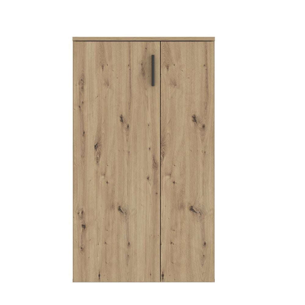 Mobile multiuso Lucio 2 ante H 120cm. colore rovere