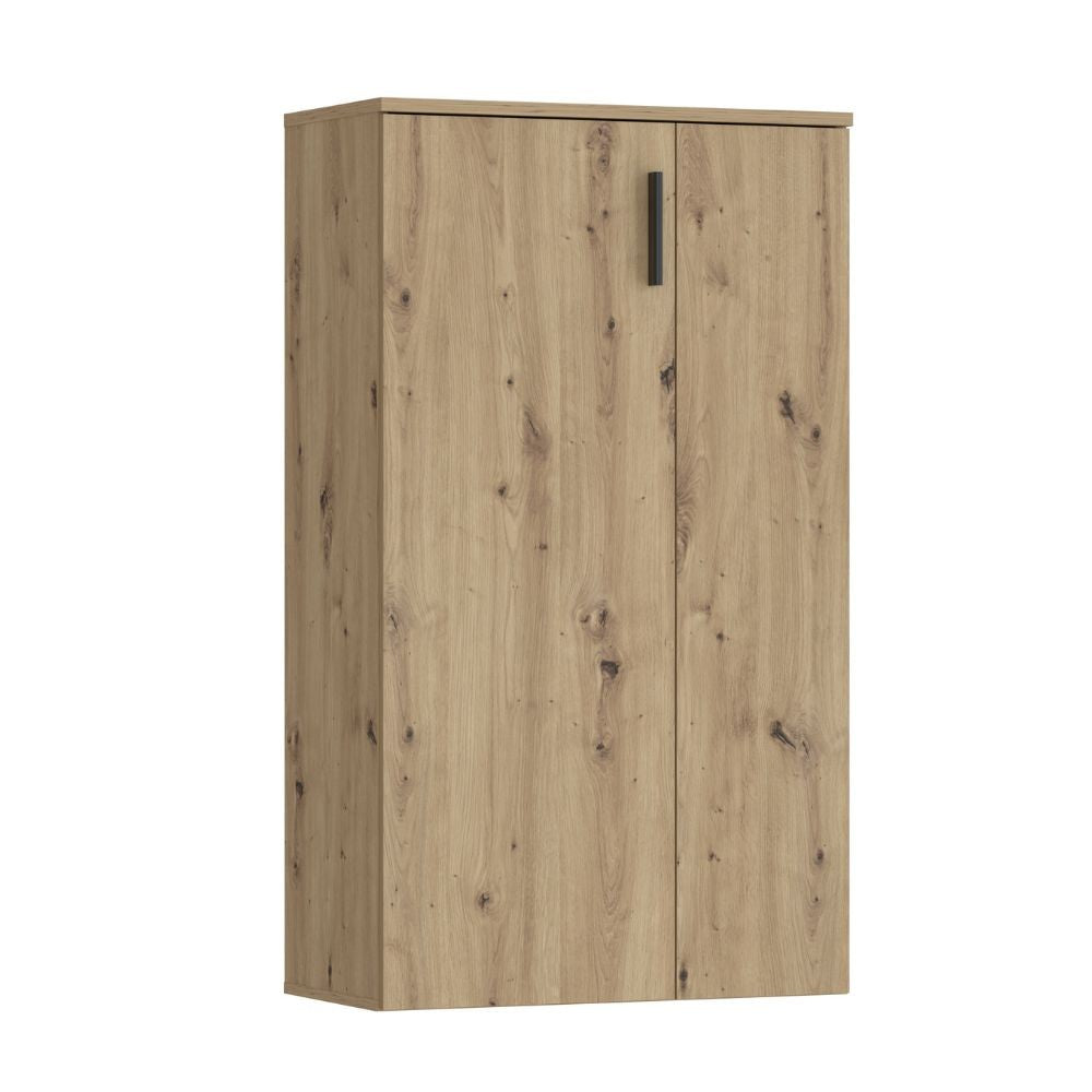 Mobile multiuso Lucio 2 ante H 120cm. colore rovere