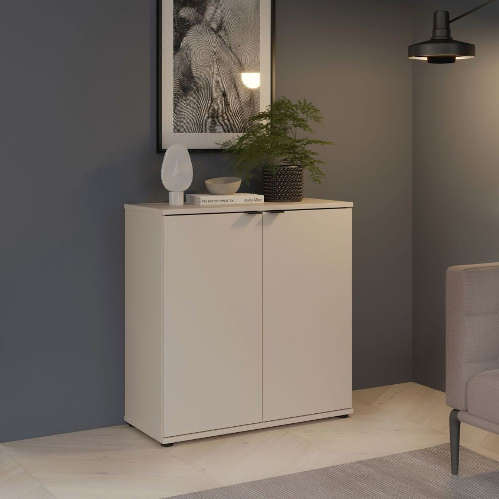 Mobile multiuso Segno con due ante  L 80 cm. colore cashmere