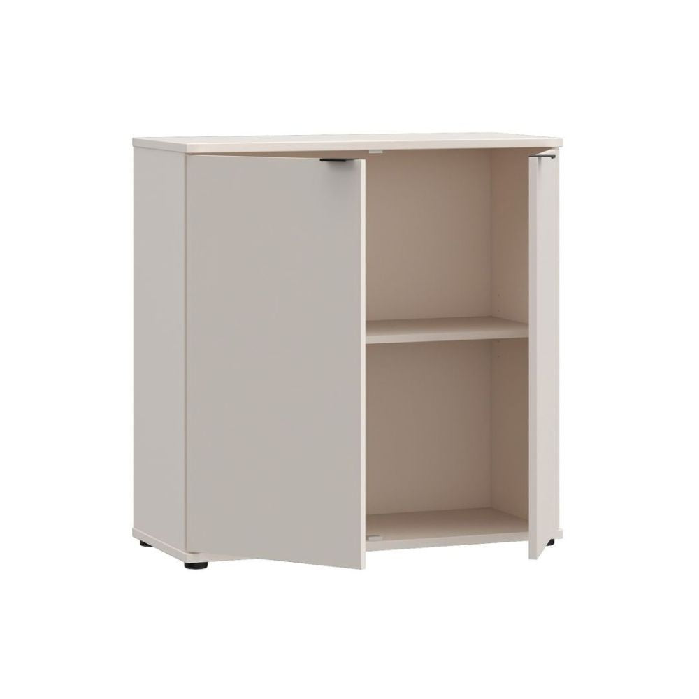 Mobile multiuso Segno con due ante  L 80 cm. colore cashmere