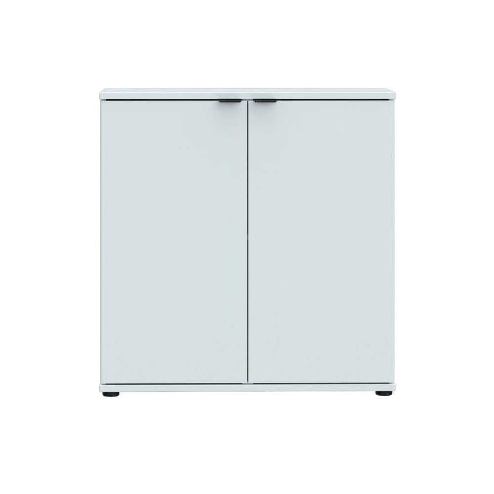 Mobile multiuso Segno con due ante  L 80 cm. colore grigio chiaro