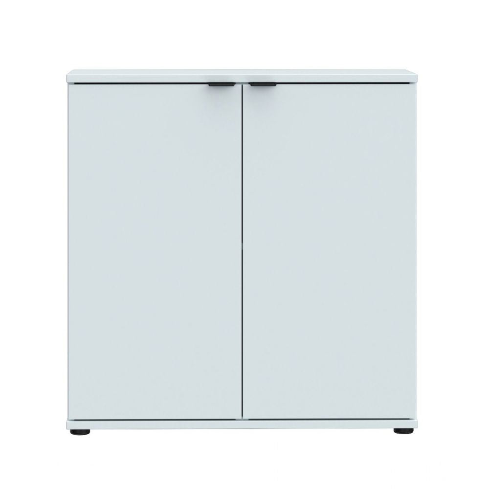 Mobile multiuso Segno con due ante  L 80 cm. colore grigio chiaro