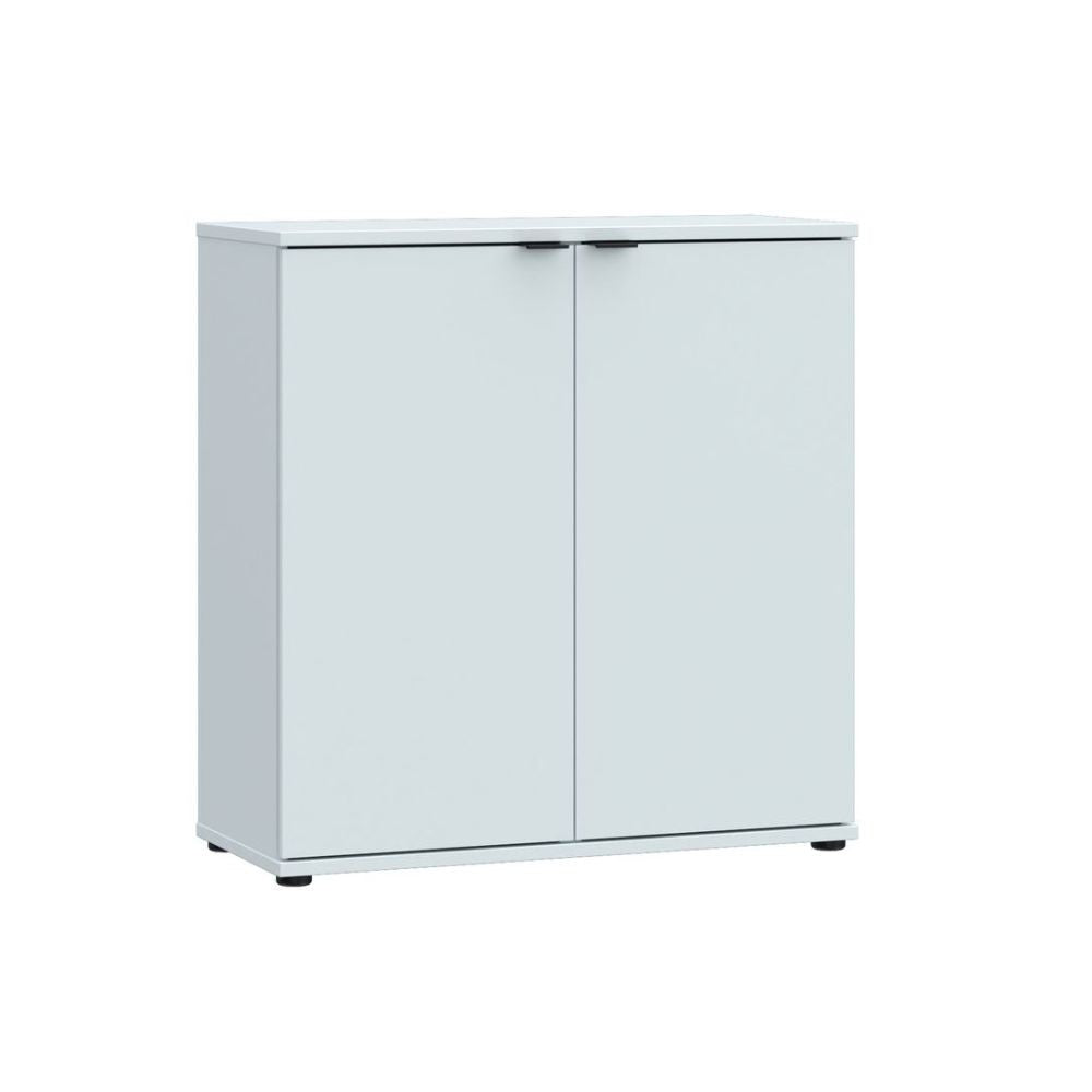Mobile multiuso Segno con due ante  L 80 cm. colore grigio chiaro