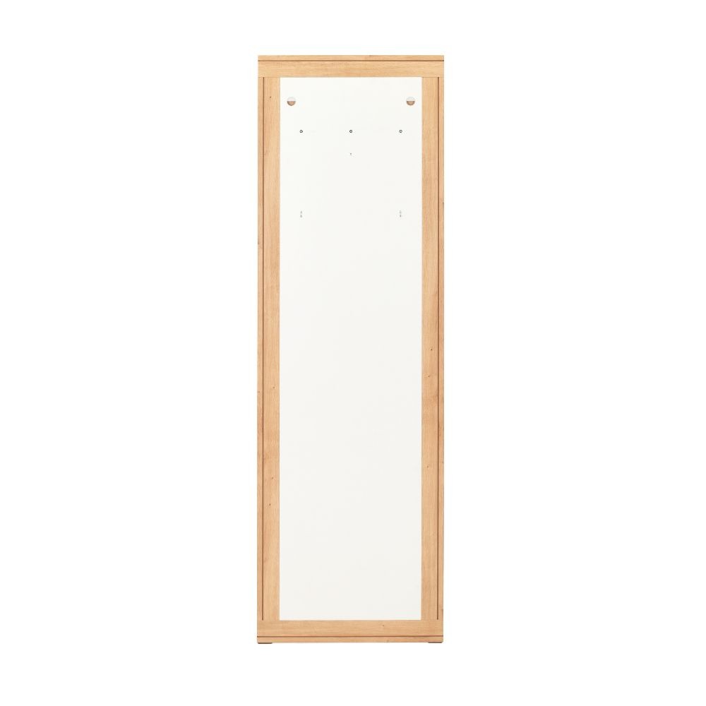 Pannello appendiabiti Wien 43 da ingresso rovere bianco