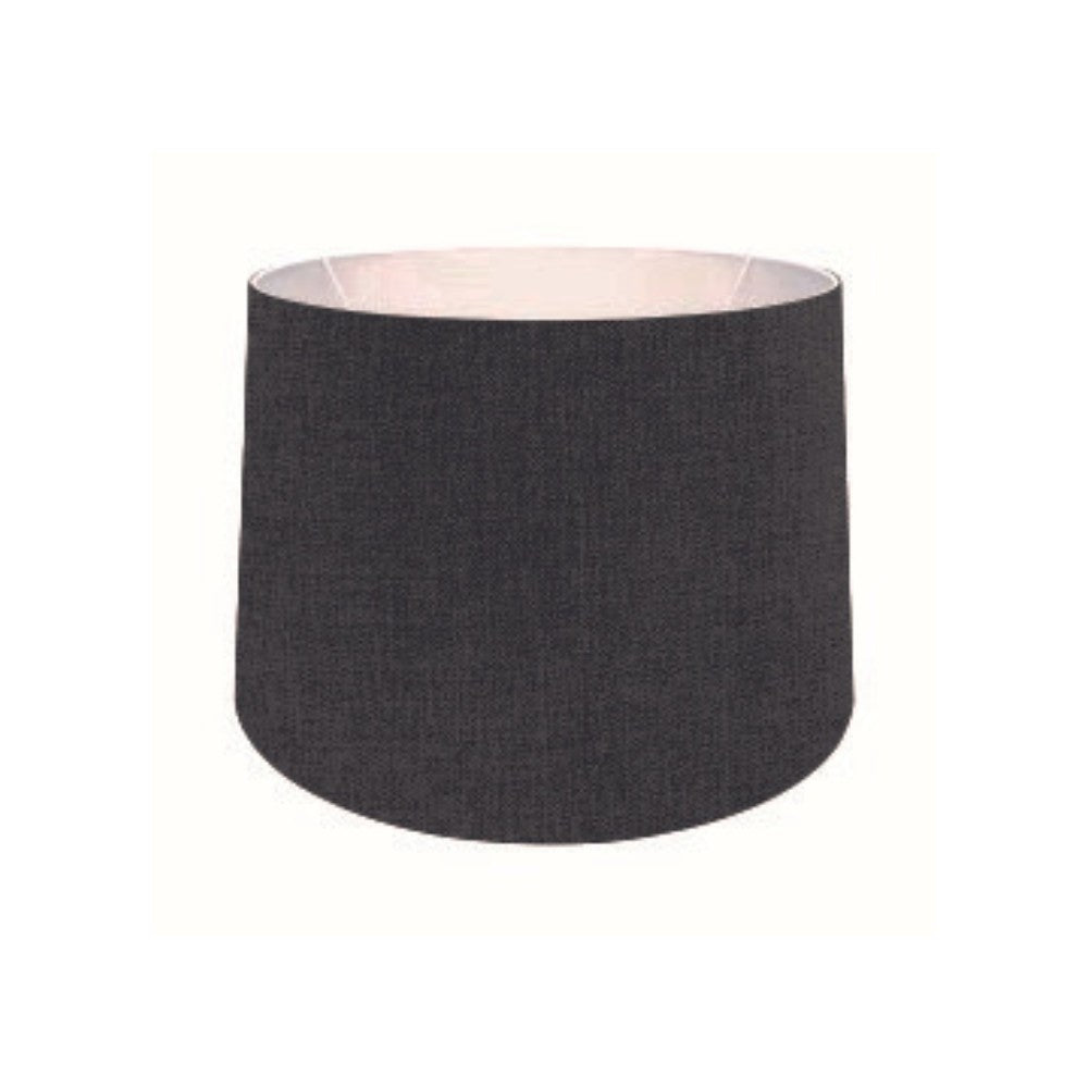 Paralume Deco MDL3566 in PVC effetto tessuto nero