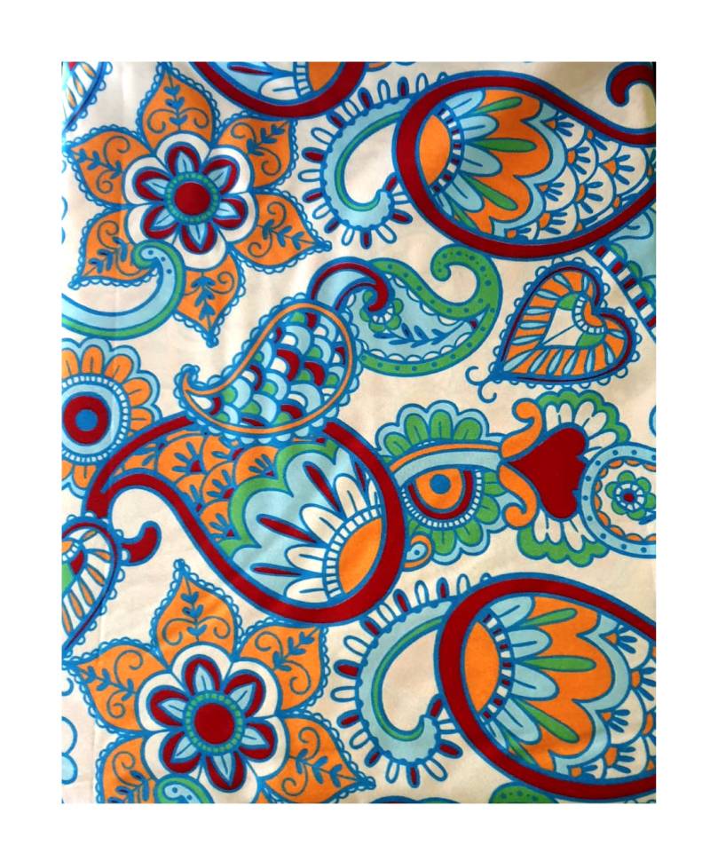 Parure Sacco Copripiumino federe letto matrimoniale stampa tipo desigual stock - Milano 7 Arte e Design