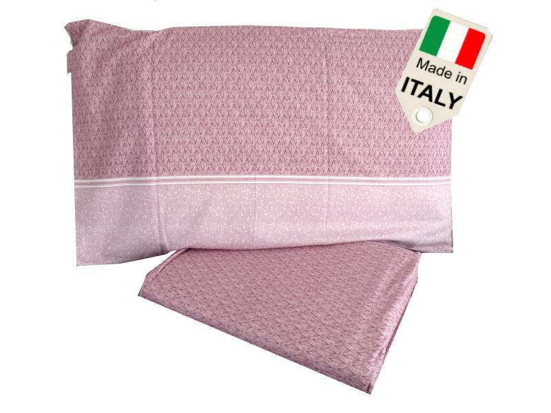 Parure Sacco Copripiumino letto Singolo 1 piazza felpato flanella caldo cotone - Milano 7 Arte e Design