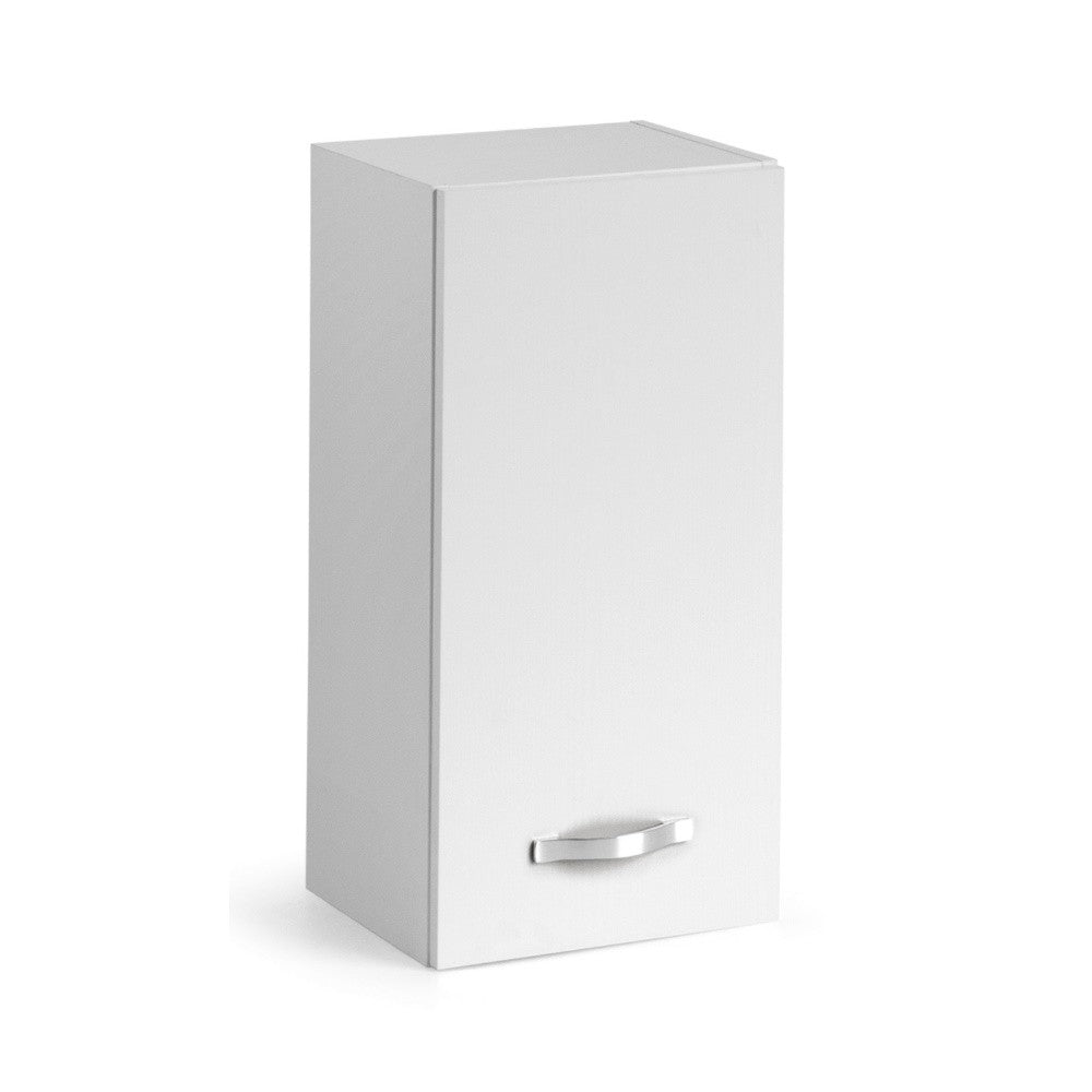 Pensile cucina 40x32x72H cm. con anta bianco frassinato