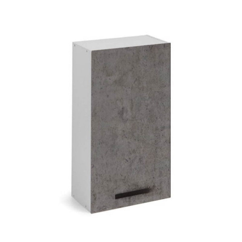 Pensile cucina 40x32x72H cm. con anta cemento