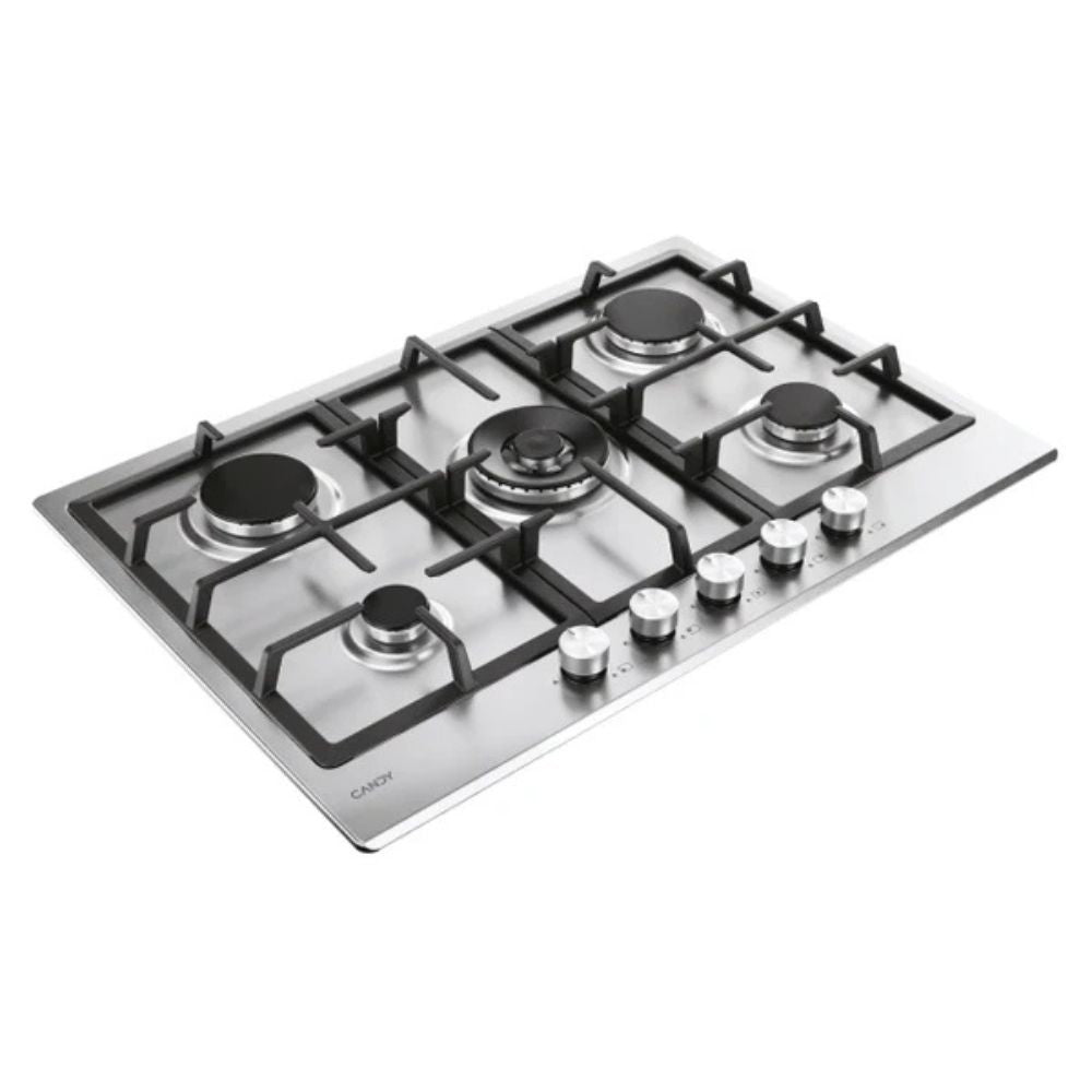 Piano cottura a gas Candy CHG74WTX 5 fuochi inox