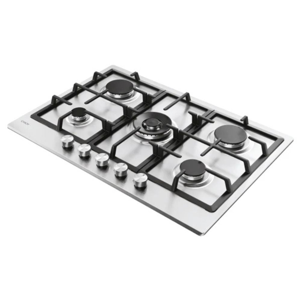 Piano cottura a gas Candy CHG74WTX 5 fuochi inox