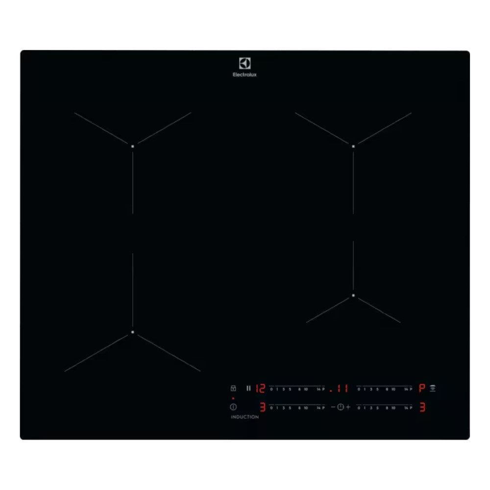 Piano cottura ad induzione Electrolux CIL61443C 4 zone 60 cm. con tecnologia Hob2Hood® nero