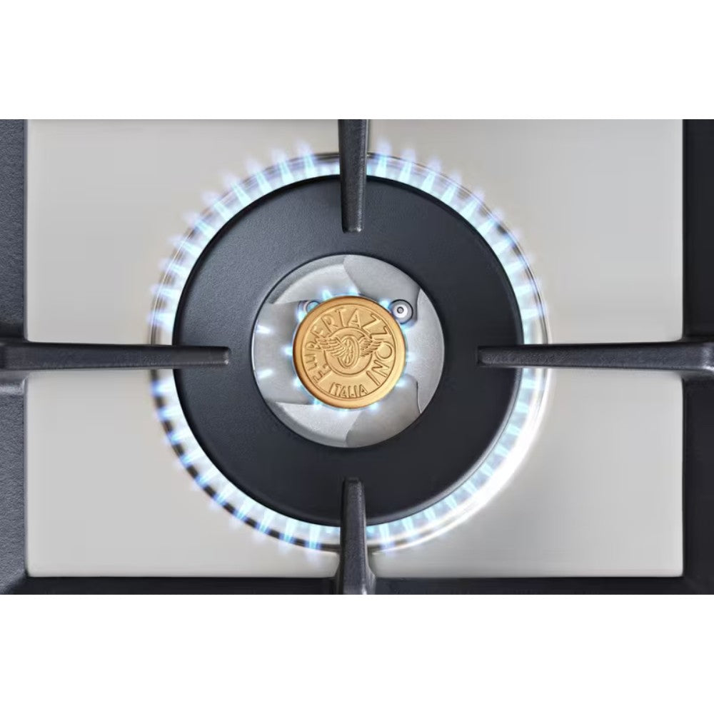 Piano cottura Bertazzoni P755CPROX a gas da 75 cm. 5 zone con dual wok centrale inox