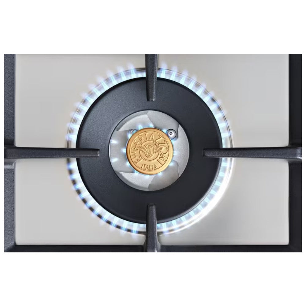 Piano cottura Bertazzoni P905CPROX a gas da 90 cm. 5 zone con dual wok centrale inox