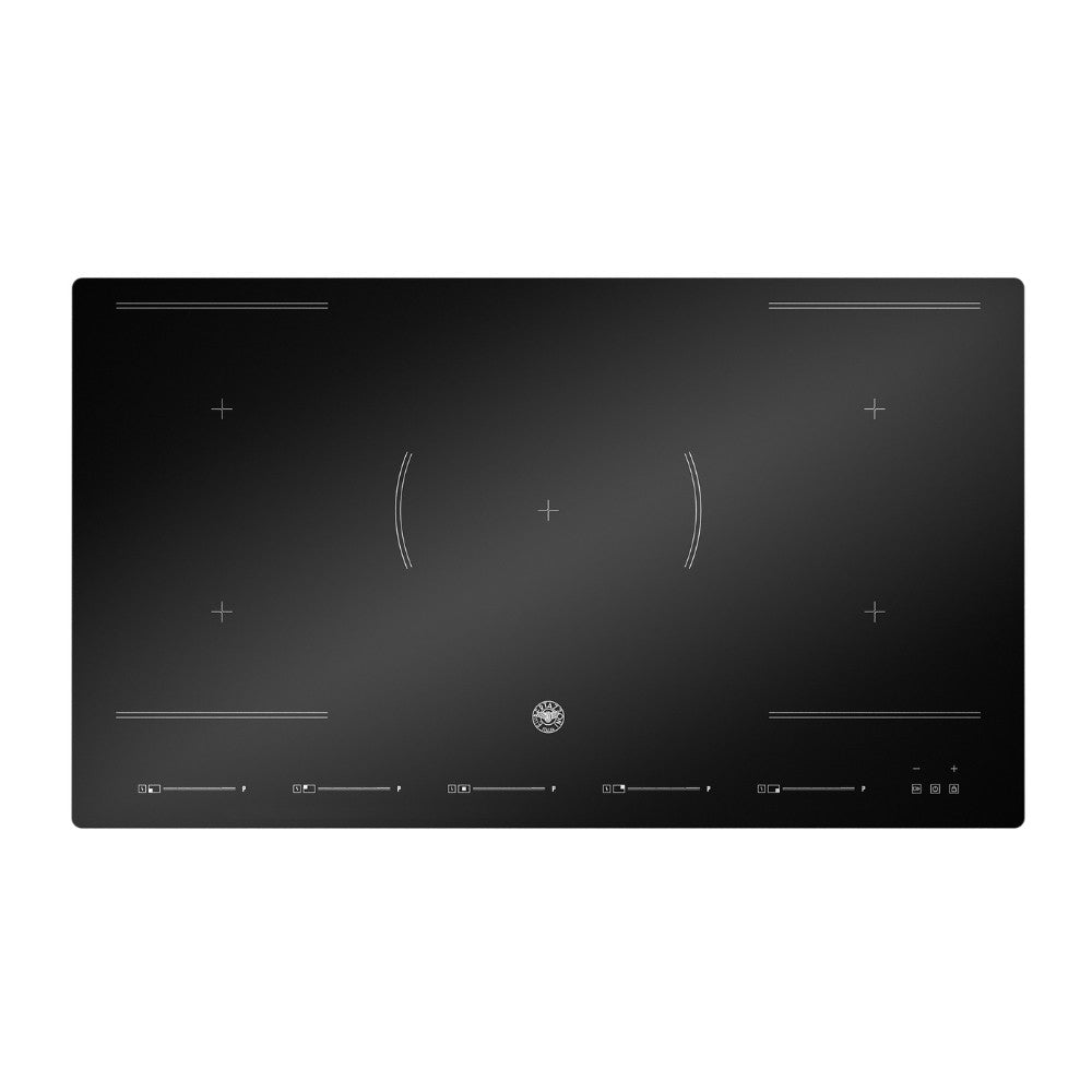Piano cottura induzione Bertazzoni P905I2M30NVS 90 cm. 5 zone 9 livelli di potenza nero