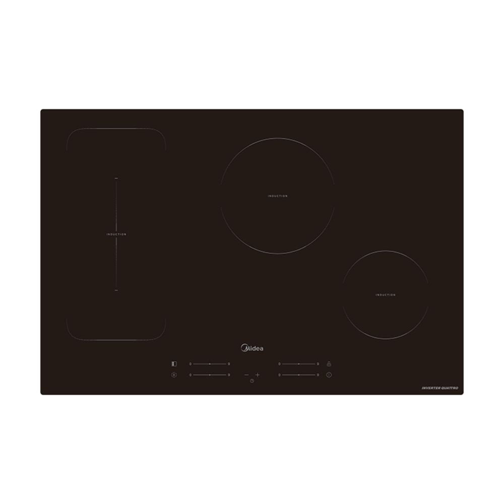 Piano cottura Midea ad induzione MIH740F98K0 77 cm 1 zona bridge colore nero