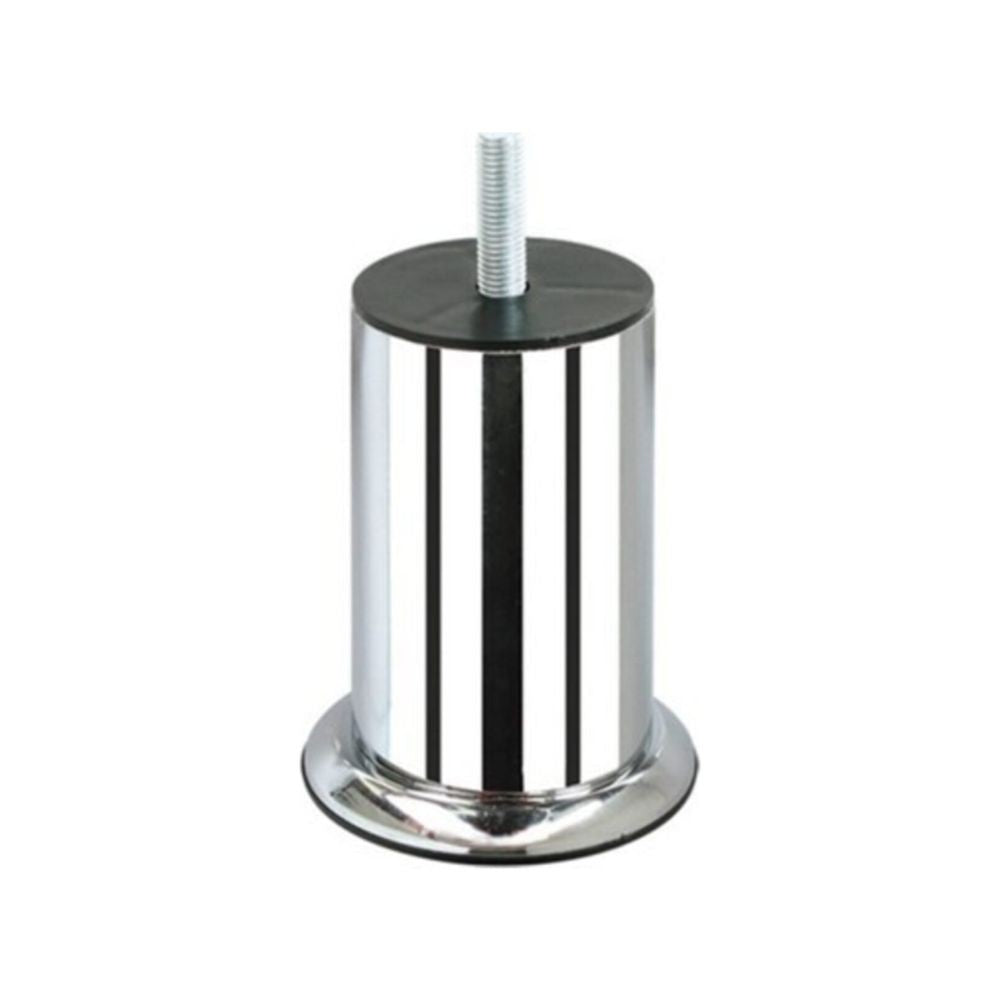 Piede metallo cromato h 10 diametro 5,1 Y468CR