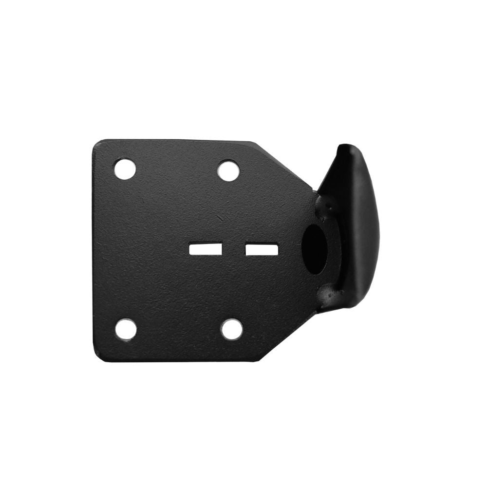 Piedino per mobile Scoby in acciaio colore nero H 15 cm.