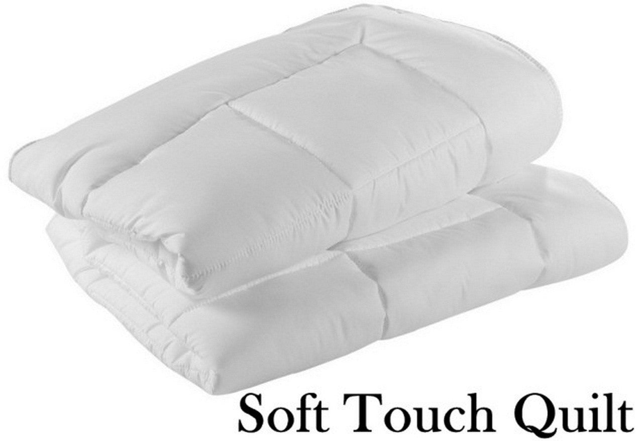 Piumino letto Piumone ANALLERGICO Bianco Invernale per sacchi copripiumino