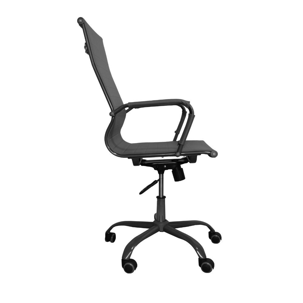 Poltrona da ufficio NuviaH con schienale altro colore grigio