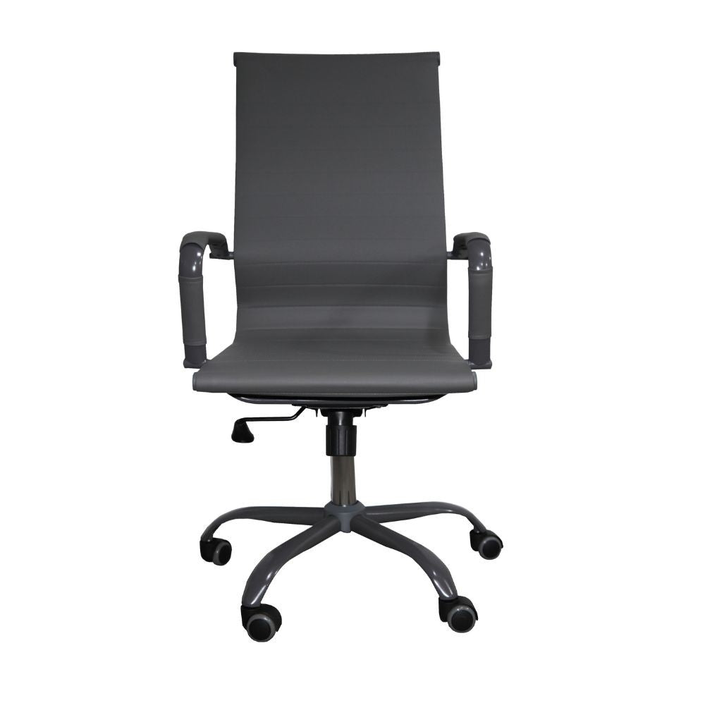 Poltrona da ufficio NuviaH con schienale altro colore grigio