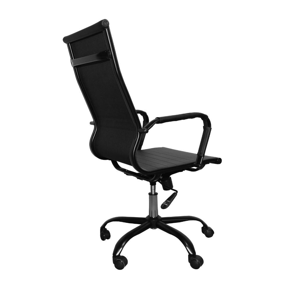 Poltrona da ufficio NuviaH con schienale altro colore nero
