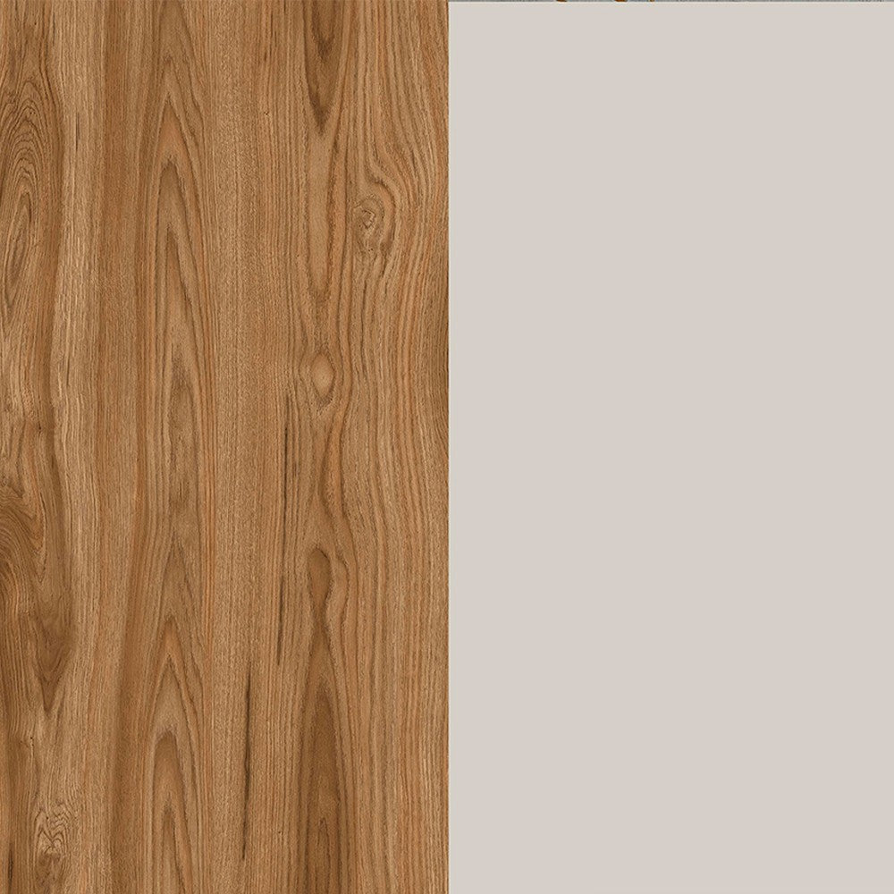 Porta tv Marquise in colore cashmere con dettaglio rovere deep oud