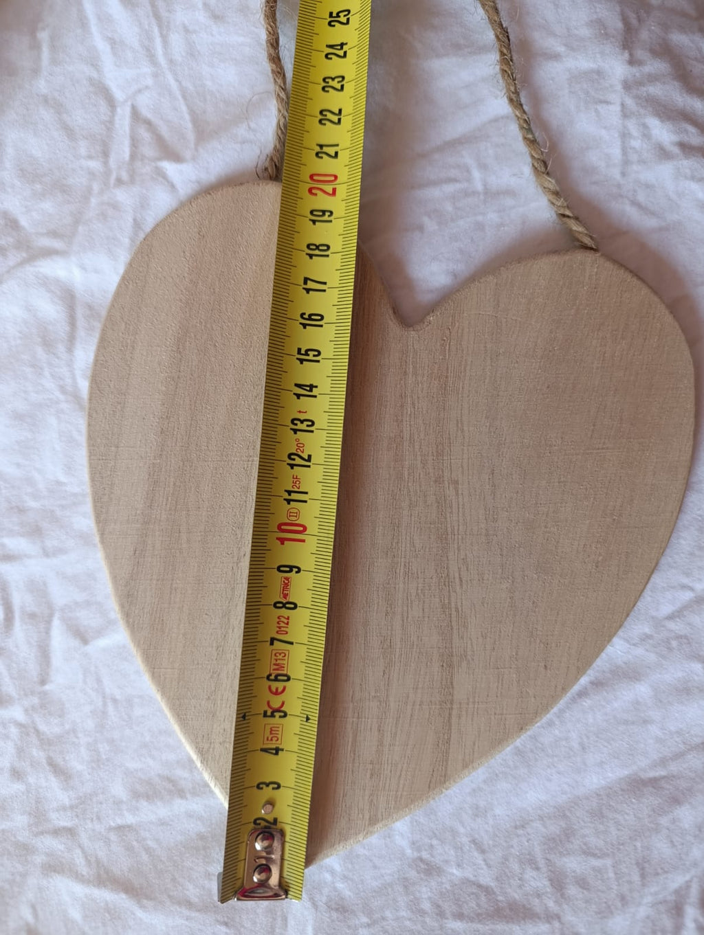 Cuori personalizzabili in legno