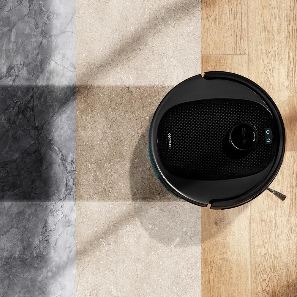 Robot aspirapolvere lavapavimenti Cecotec Conga Y80 X Treme con navigazione laser 13.000 Pa di potenza di aspirazione