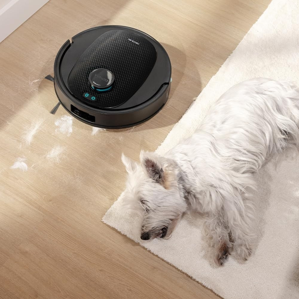 Robot aspirapolvere lavapavimenti Cecotec Conga Y80 X Treme con navigazione laser 13.000 Pa di potenza di aspirazione