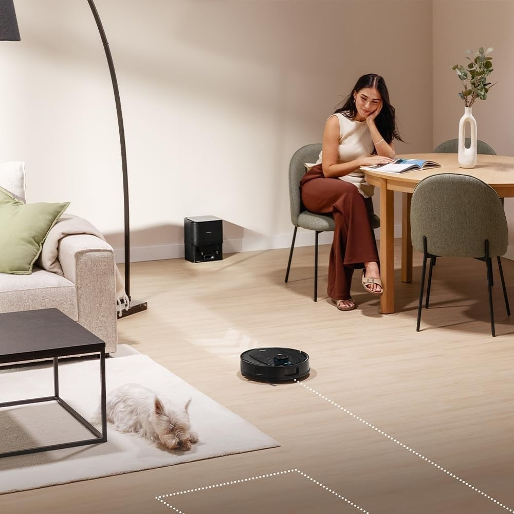 Robot aspirapolvere lavapavimenti Cecotec Conga Y80 X Treme con navigazione laser 13.000 Pa di potenza di aspirazione