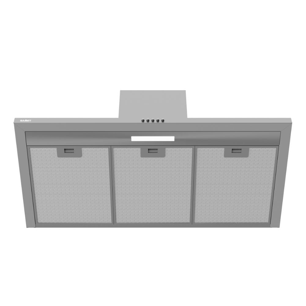 Samet Cappa Embla 9023 da parete 90 cm acciaio inox