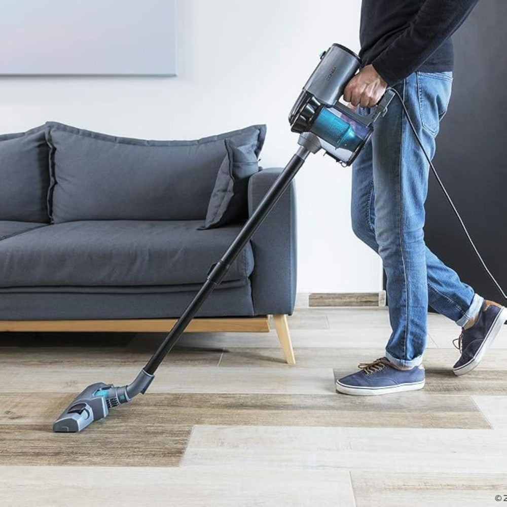 Scopa elettrica Cecotec Conga Thunderbrush 560 2in1 tecnologia ciclonica 600W di potenza con raggio di azione 6 m.