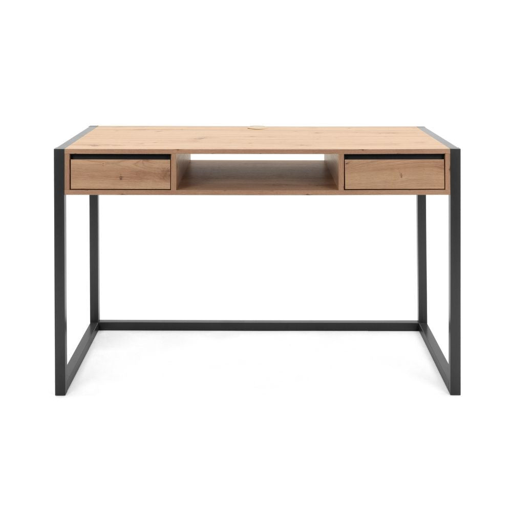 Scrivania Denver 30 L120xP60XH75 quercia antracite