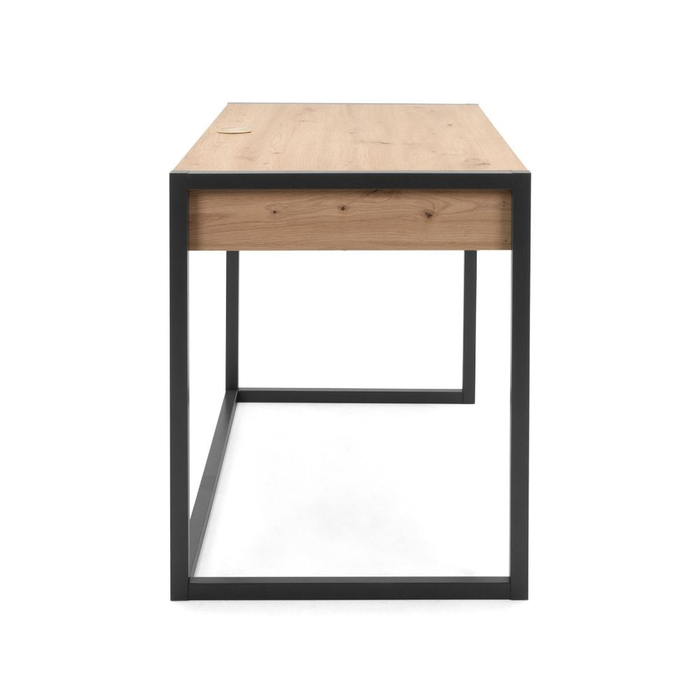 Scrivania Denver 30 L120xP60XH75 quercia antracite