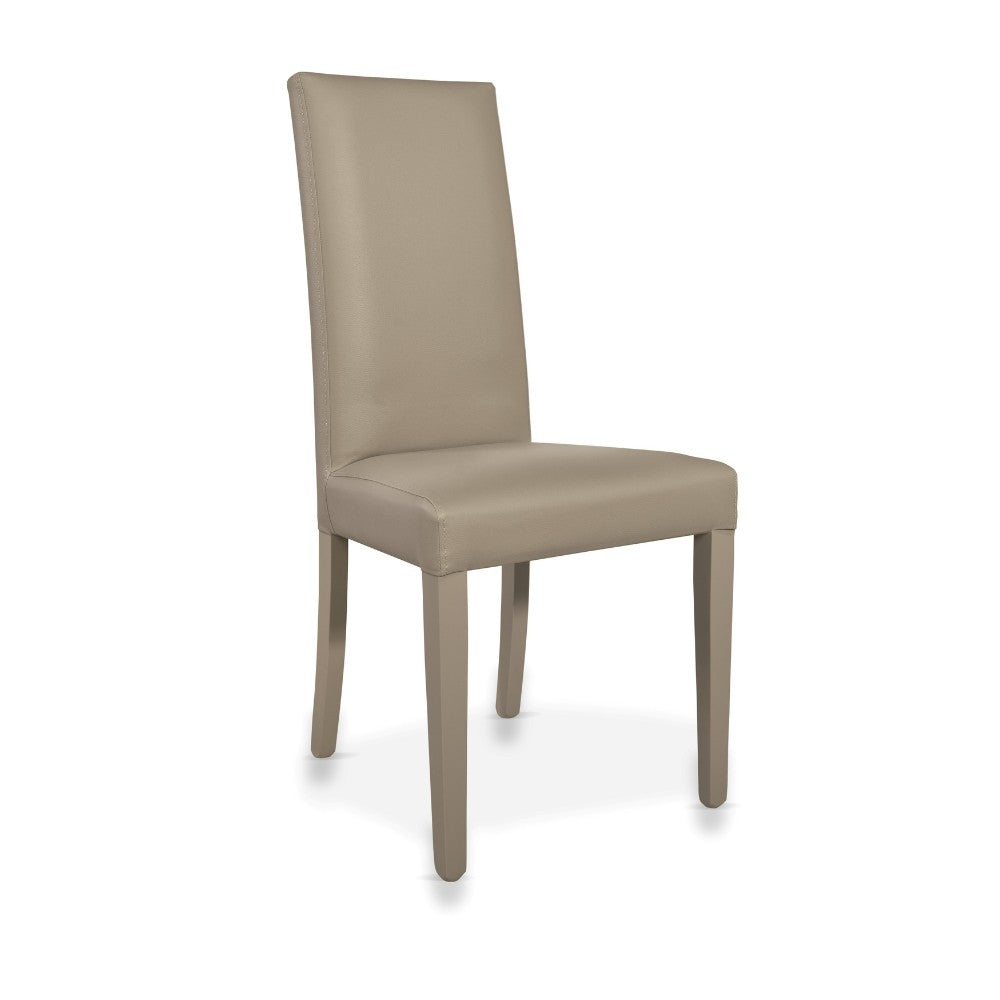 Sedia Nancy tortora standard set 2 pezzi