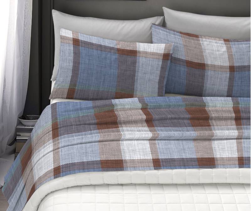 Set biancheria letto singolo una piazza in flanella lenzuola felpate