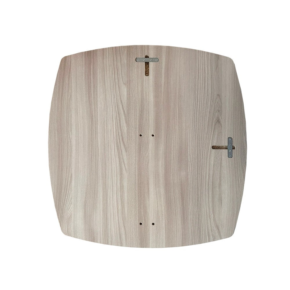 Specchiera Anders con cornice olmo 70x80