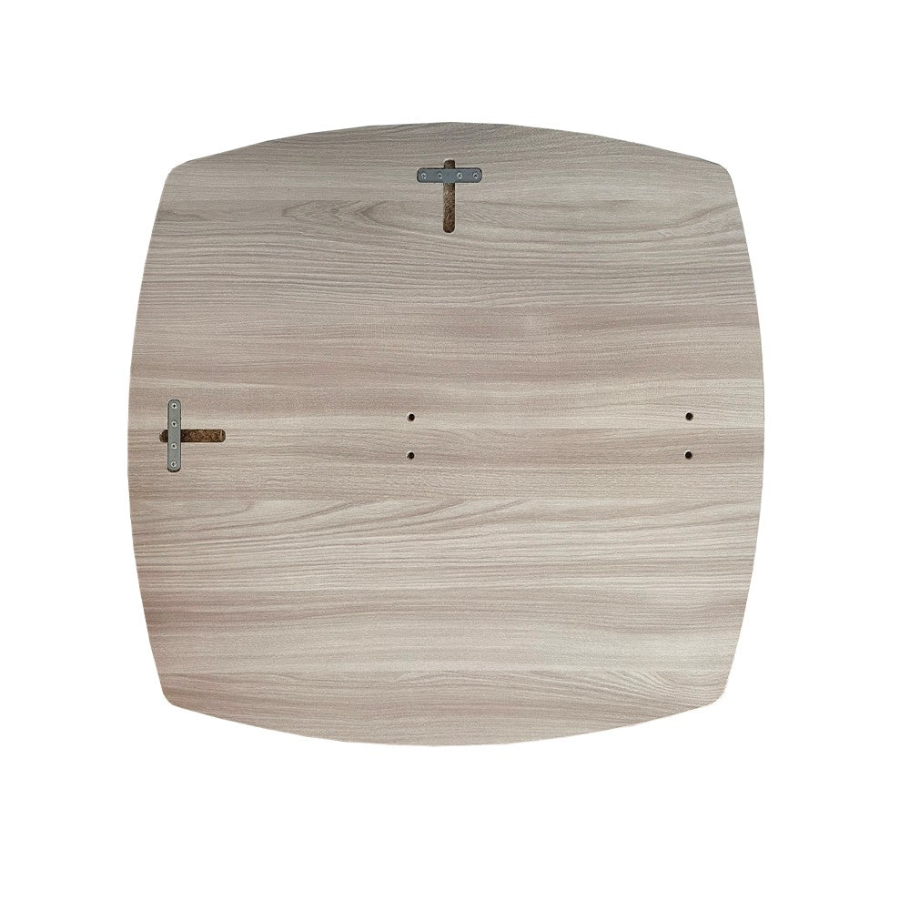 Specchiera Anders con cornice olmo 70x80