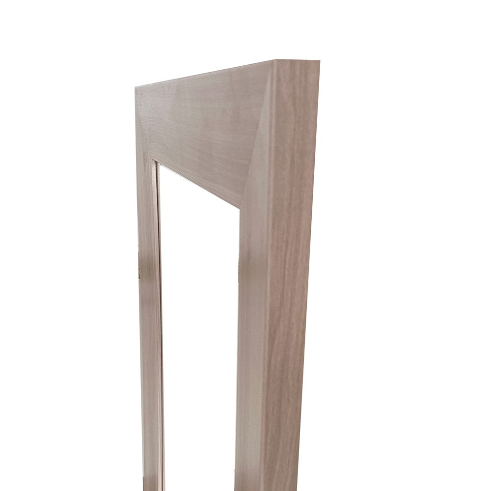 Specchiera Loto rettangolare con cornice olmo natura 102x65 cm.